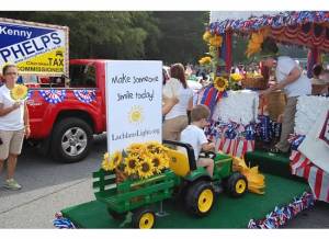 Lachlan's Light, Woodstock 4th of July Parade