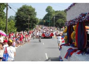 Lachlan's Light, Woodstock 4th of July Parade