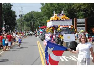 Lachlan's Light, Woodstock 4th of July Parade