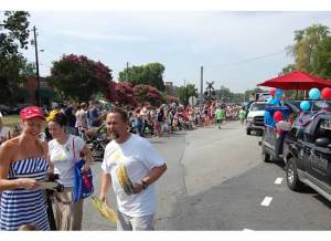 Lachlan's Light, Woodstock 4th of July parade